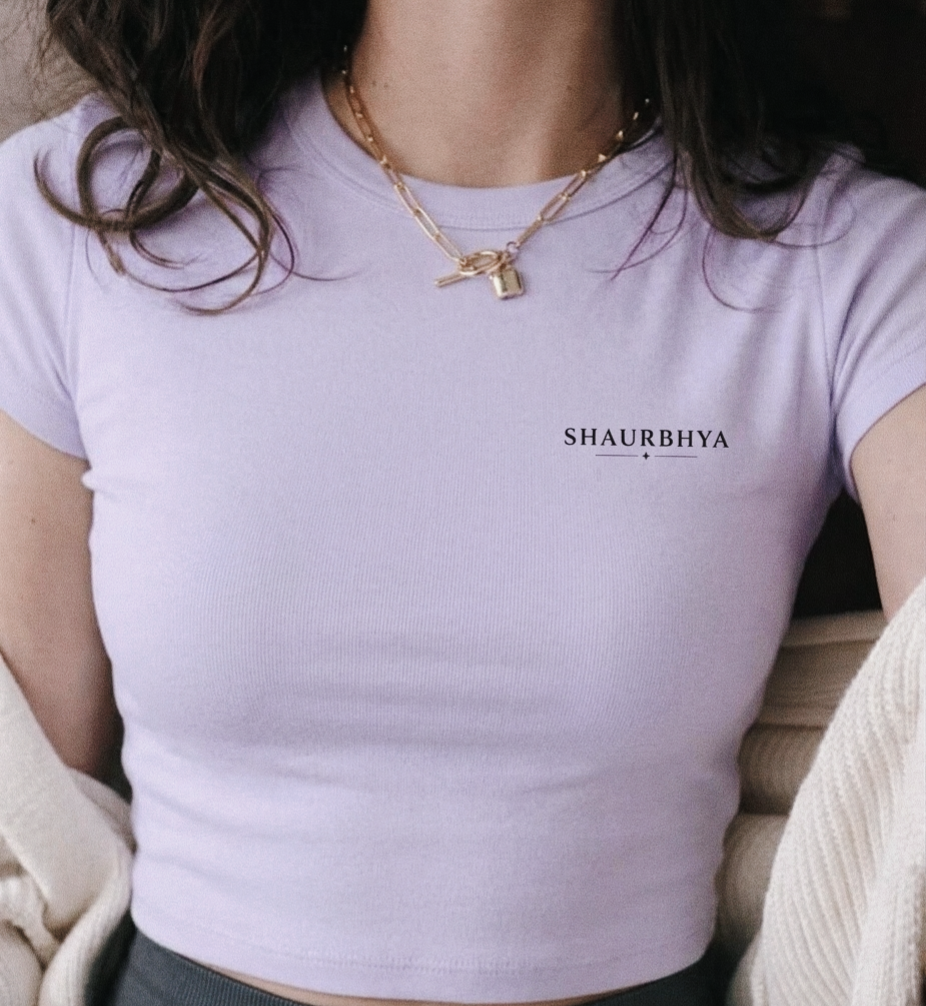 Shaurbhya Muse Baby Tee