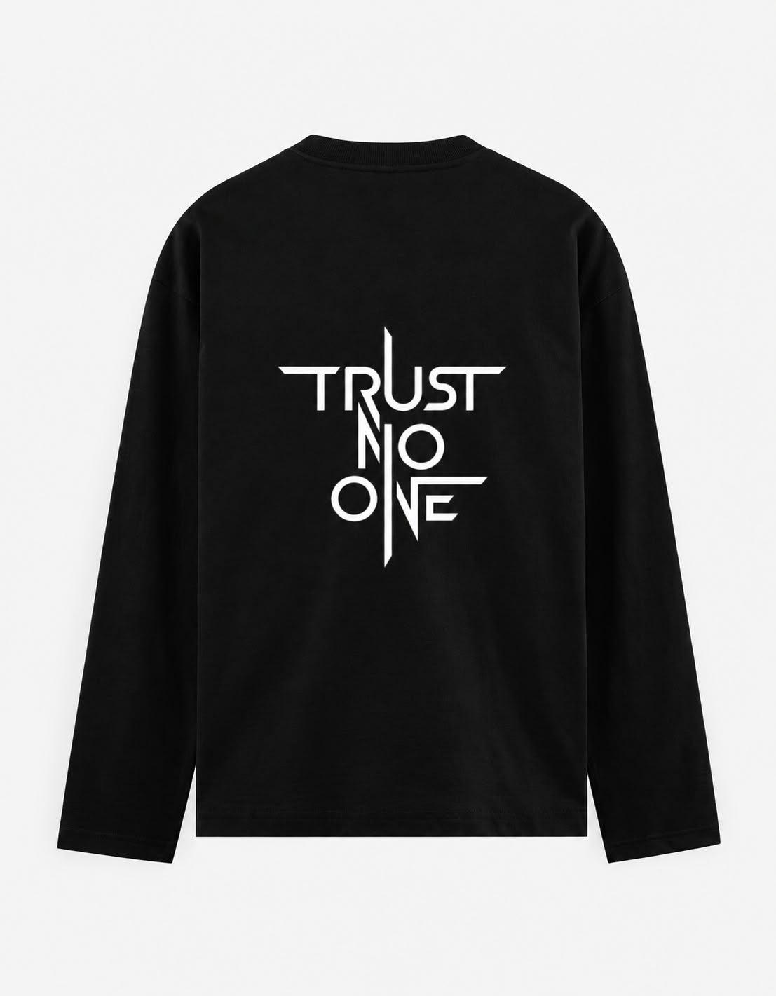 Trust No One Men's Full Sleeve T-Shirt