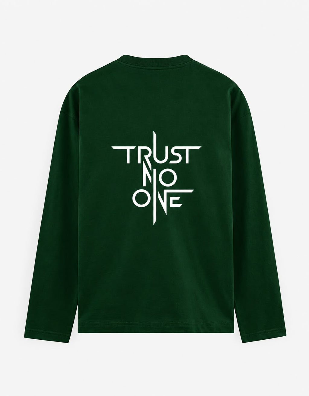 Trust No One Men's Full Sleeve T-Shirt