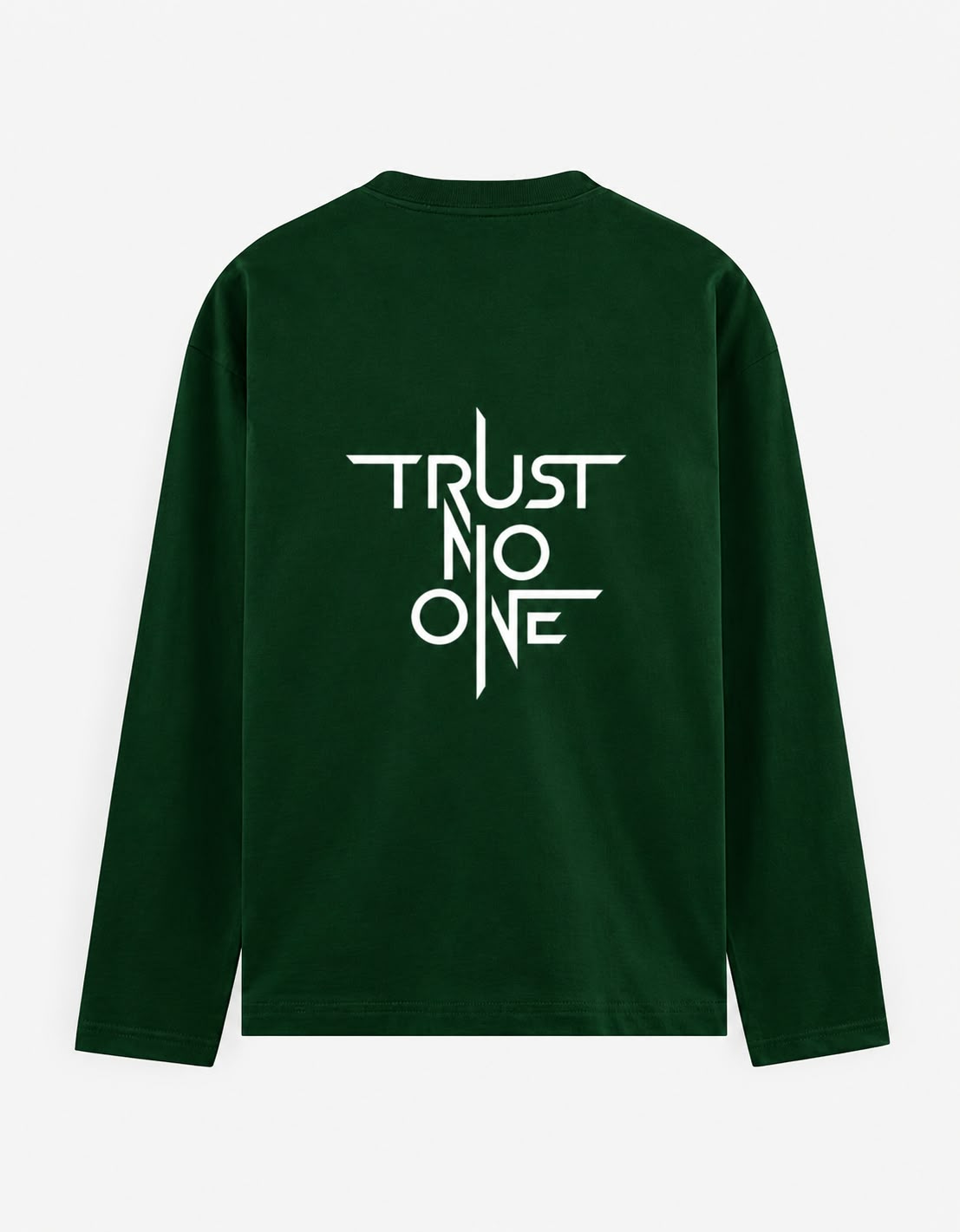 Trust No One Men's Full Sleeve T-Shirt