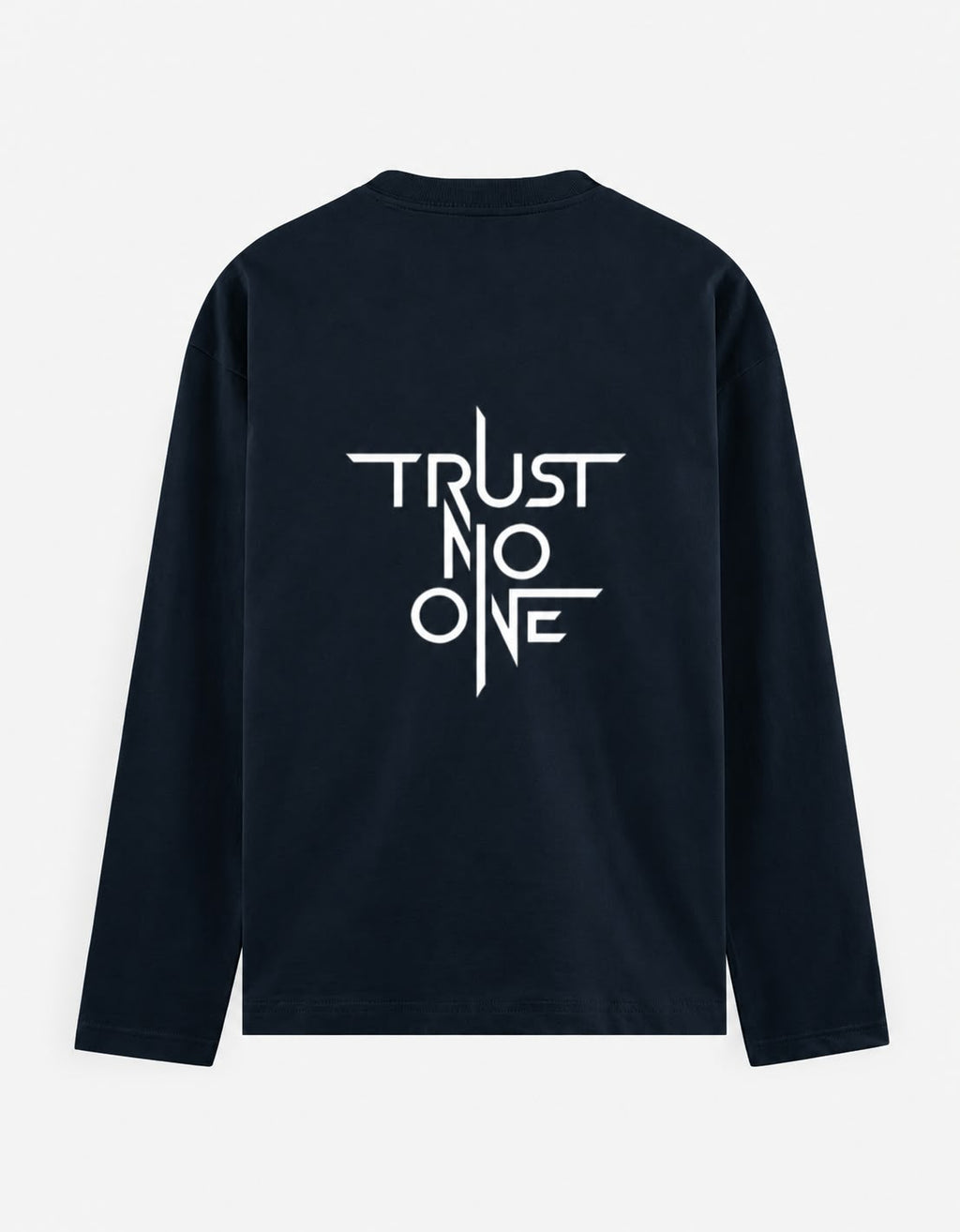 Trust No One Men's Full Sleeve T-Shirt