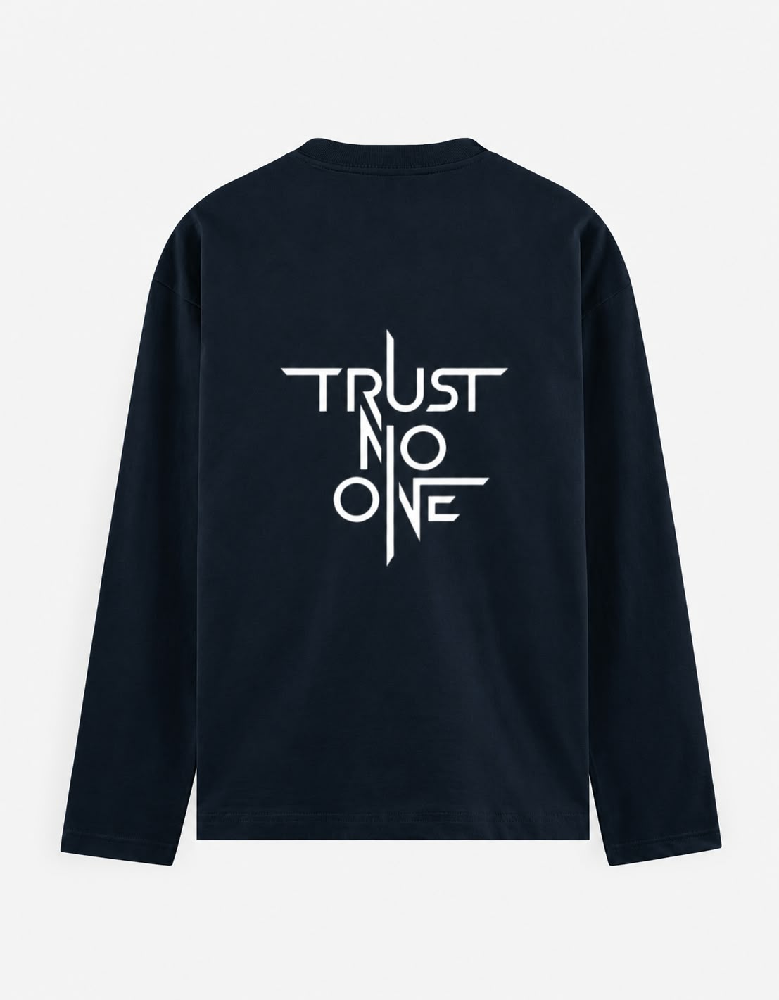 Trust No One Men's Full Sleeve T-Shirt