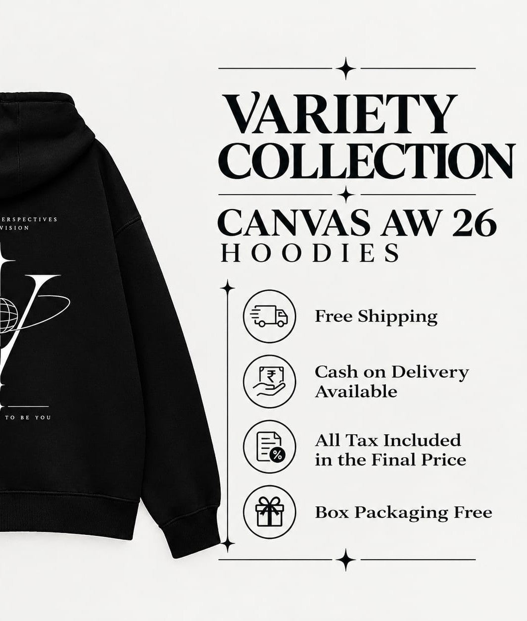Variety 01 / The Canvas AW 26 Unisex Hoodie