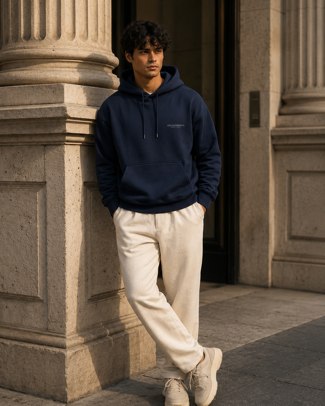 Shaurbhya Canvas Oversized Hoodie