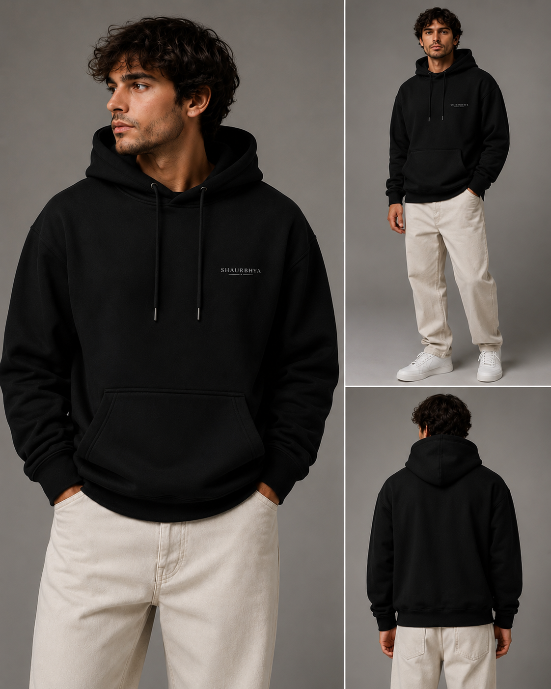 Shaurbhya Canvas Oversized Hoodie