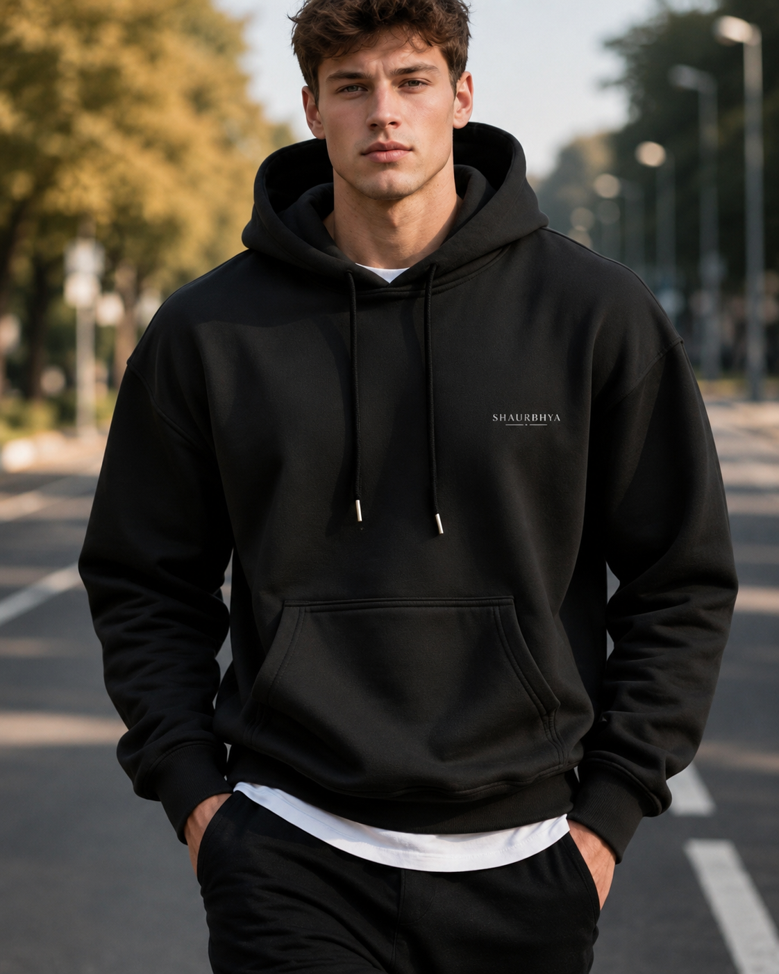 Shaurbhya Canvas Oversized Hoodie