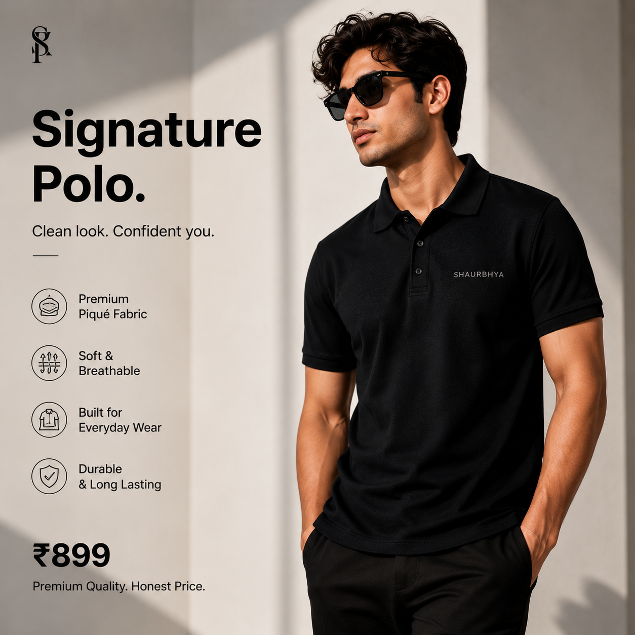 Shaurbhya Essential Polo